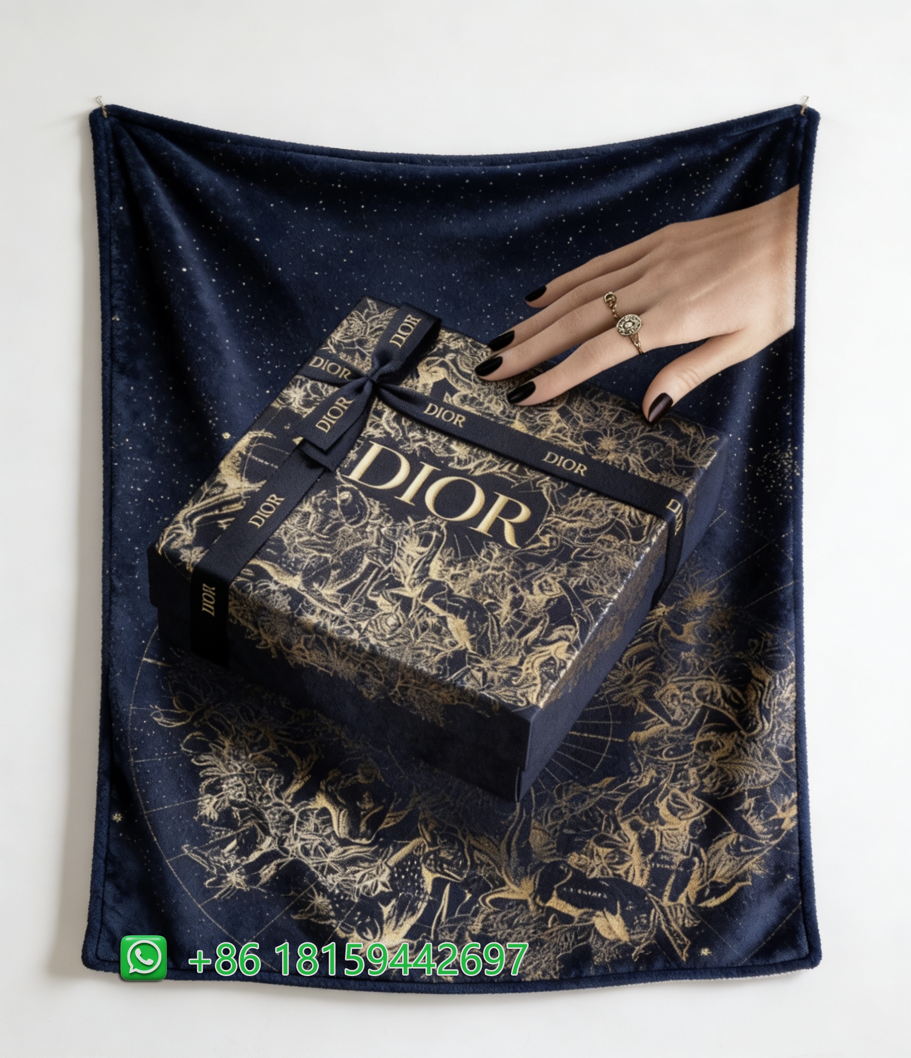 Dior Throw Blankets